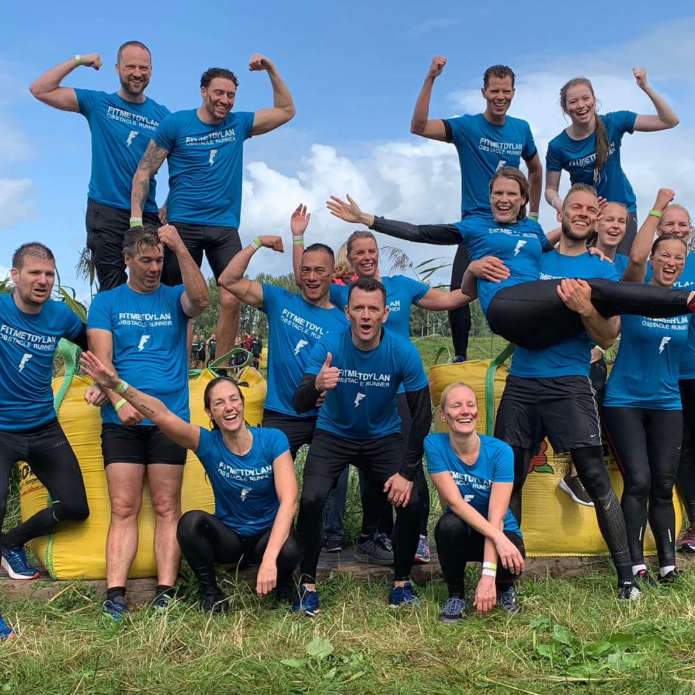 Groepsfoto Bootcamp Alkmaar - Major Obstacle Run FitmetDylan 2019